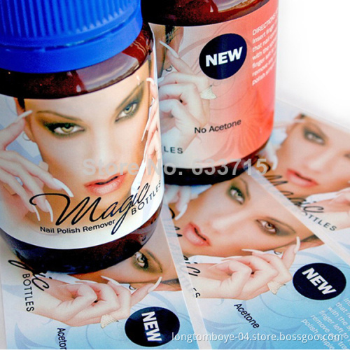 Customized Makeup Bottle Self-Adhesive Label